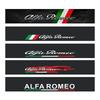 ZOPJT1 Carbon Fibre Color Car Windshield Sticker Decal for Alfa Romeo Logo Stelvio Brera Giulia 166 156 159 147 155 Mito GT Giulietta