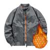 Модная брендовая бейсбольная куртка для мужчин Ma1 Air Force Flight Jacket из хлопка с утолщенным верхом и напечатанным логотипом