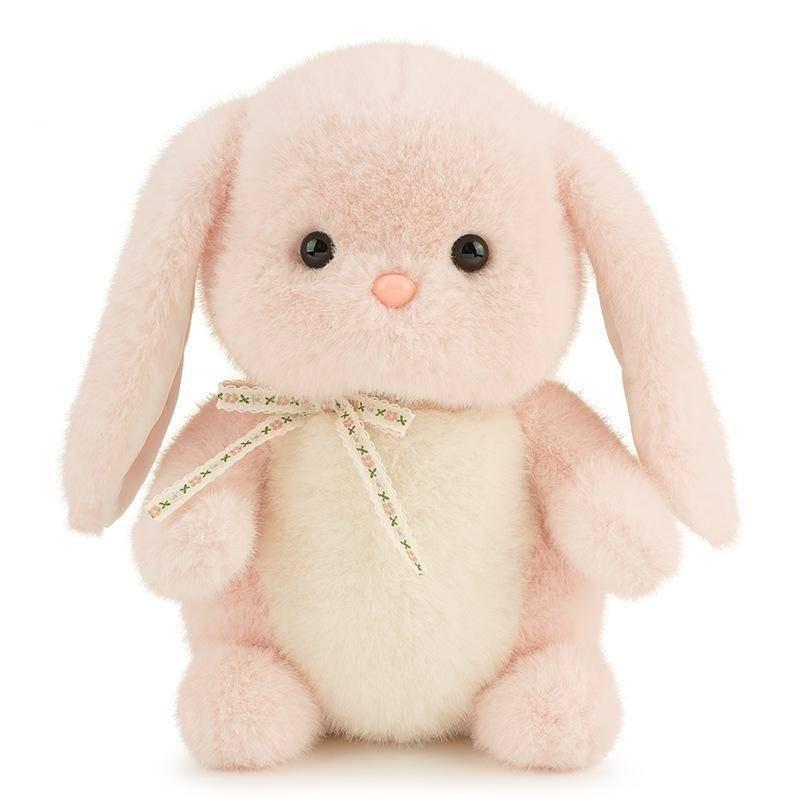 Plush Rabbit Toy Cartoon Animal Stuffed Doll Cute Kids Birthday Gift Decoration