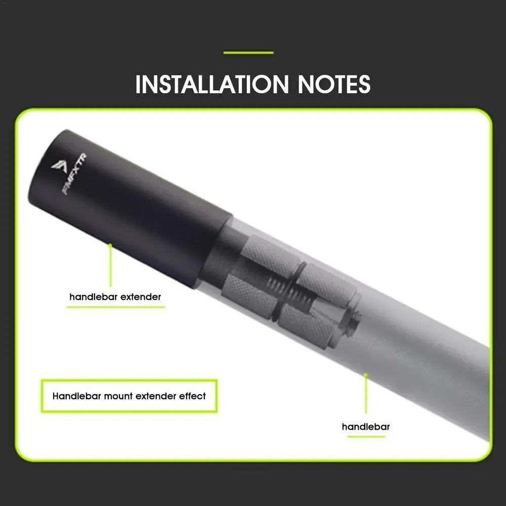 Удлинитель руля диаметром 15-20 мм для горного велосипеда