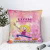 Lizzies Cartoon McGuires Pillow Cover Soft Cushion Cover Cute Funny Pillow Case For Sofa Bedroom Home Decor