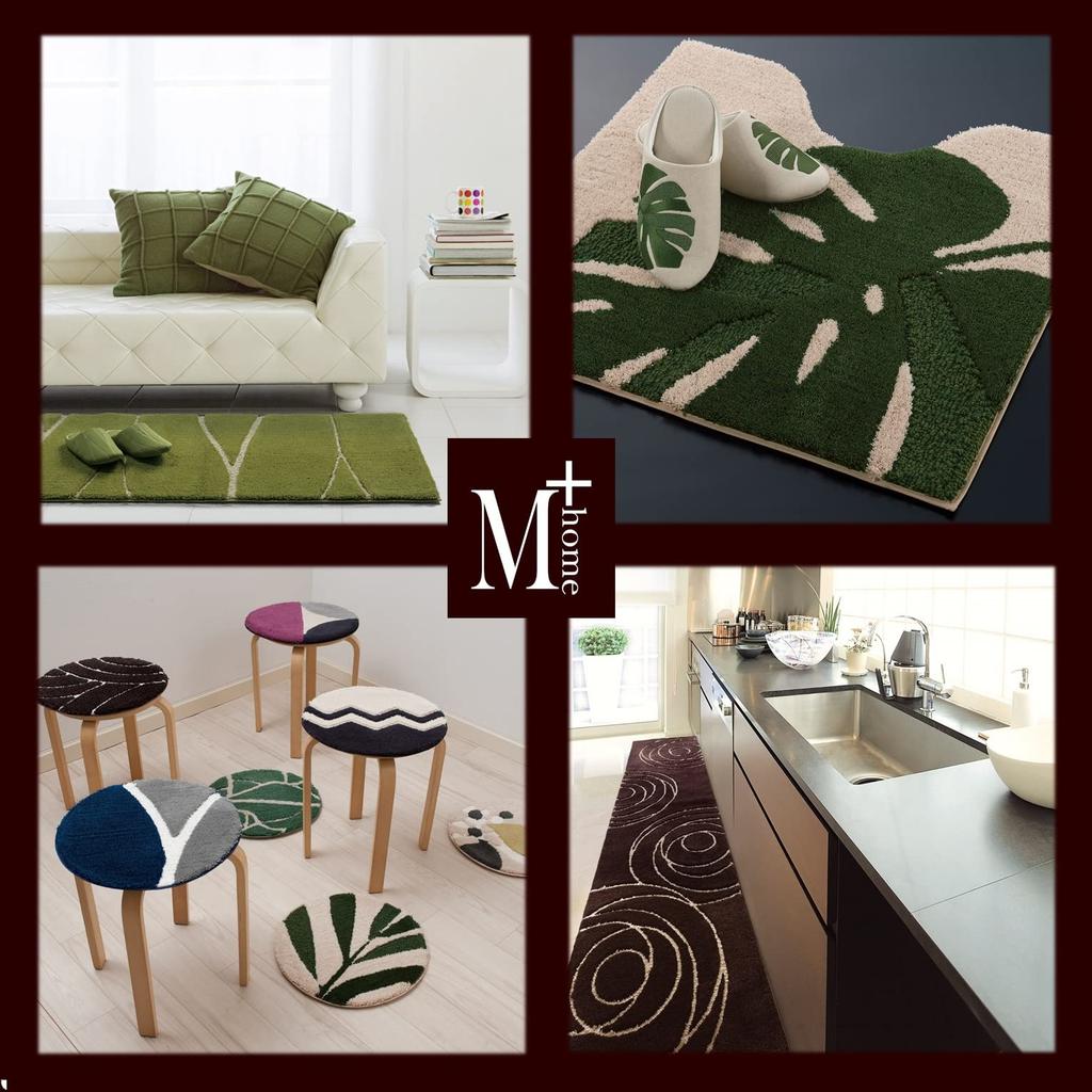 Black Size Synthetic Leather Antibacterial (Women's Medium) / Slippers, Techsele, Mesh-Look Design, [M+home]