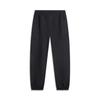 Comfortable Loose Fit Solid Color Casual Pants Men Bottoms Black AYKV713-1
