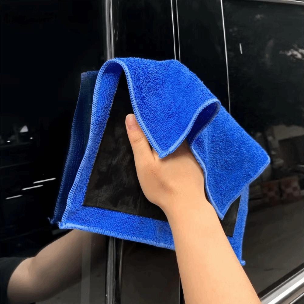 Blue Clay Bar Car Cleaning Towel 20/30cm Car Wash Mud Cloth Microfiber Magic Clay Cloth Car Wash