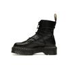 Dr. Martens Кожаные ботинки на платформе Jarrick II, черные гладкие женские кроссовки Paris 27662001