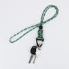 Key Lanyard Drop Rope Backpack Key Ring Hand-Woven Starp Nylon Lanyard Woven Paracord Keychain