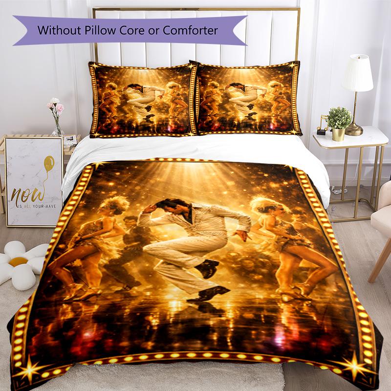 Elvis Presley Bed Linen Set Perfect for Dormitory Machine Washable Perfect Gift for Friends Family