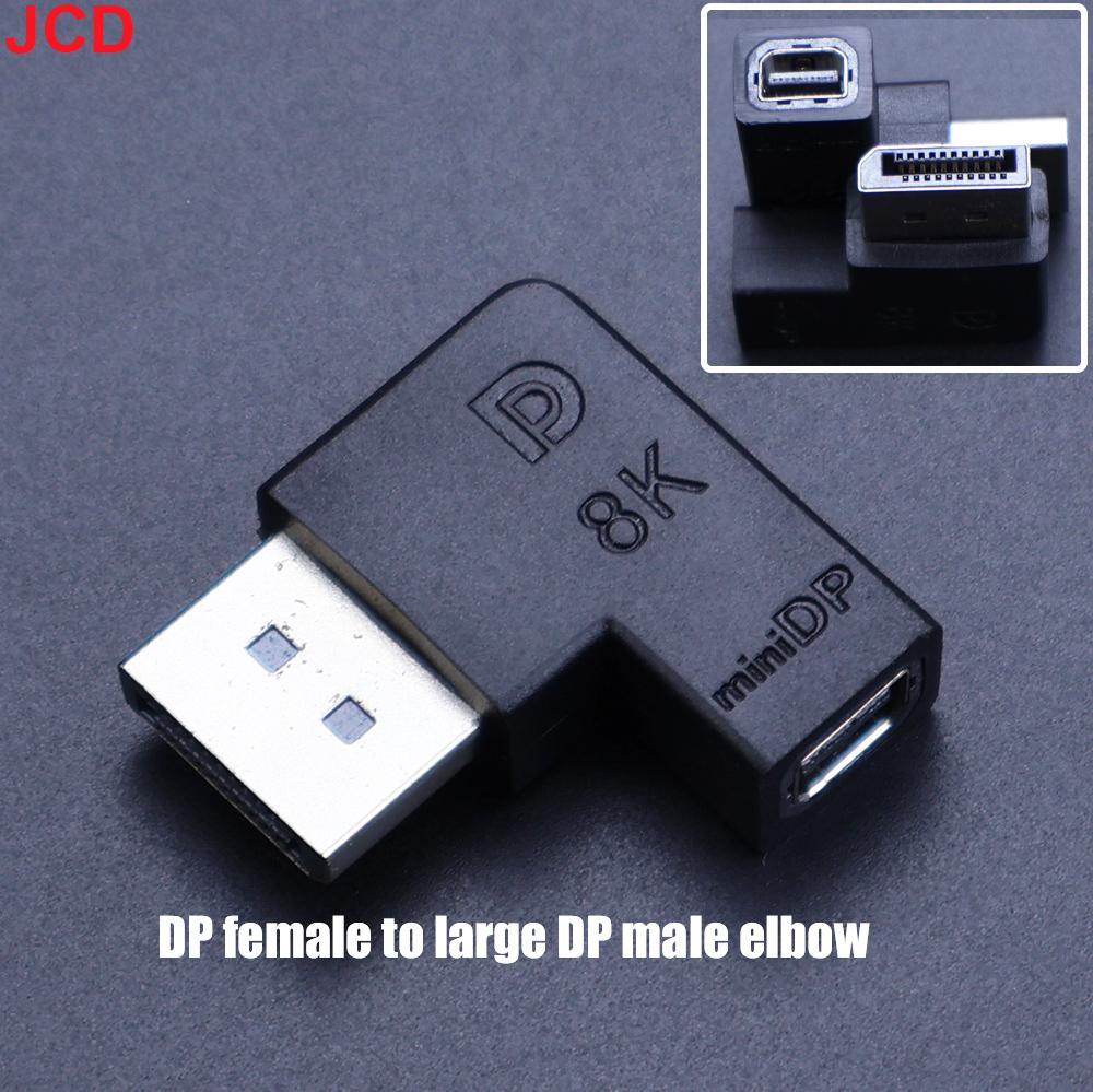 8K 60 Гц Displayport DP 1.4 Кабель-адаптер 90 градусов 4K 144 Гц Display Port Папа на Mini Displayport ПК Компьютер Мама Конвертер