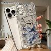 Phone Case: 2D flat suitable for iPhone 18 17 16 15 14 13Pro, transparent four corner shockproof protective case, featuring 2D anime girls, Christmas 