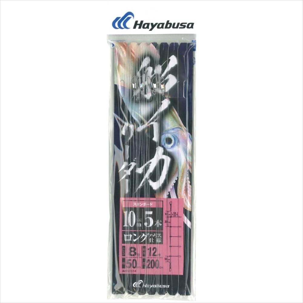 Hayabusa Ship Squid Leader Long Specification 5 Pieces SR314