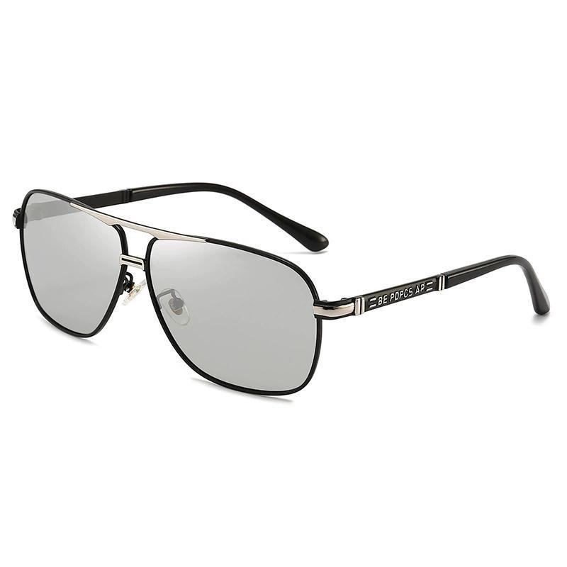 Солнцезащитные очки с меняющимся цветом день/ночь Мужские Стильные для вождения Очки Мужские Велоспорт Рыбалка Сварка Солнцезащитные очки