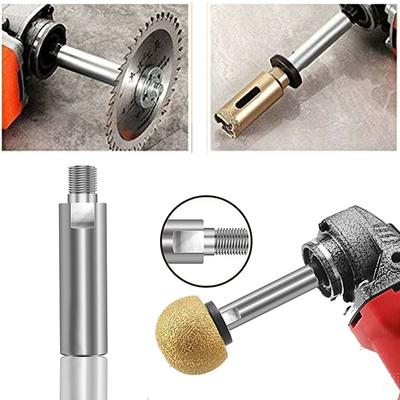 Удлинитель для угловой шлифмашины 140 мм, переходник с резьбой M14 для роторного полировального круга, шлифовальное соединение