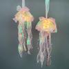 Multicolored Jellyfish Lamp Lantern DIY Mermaid Parti Jellyfish Light Lantern Girls Birthday Party Wedding Christmas LED Decor