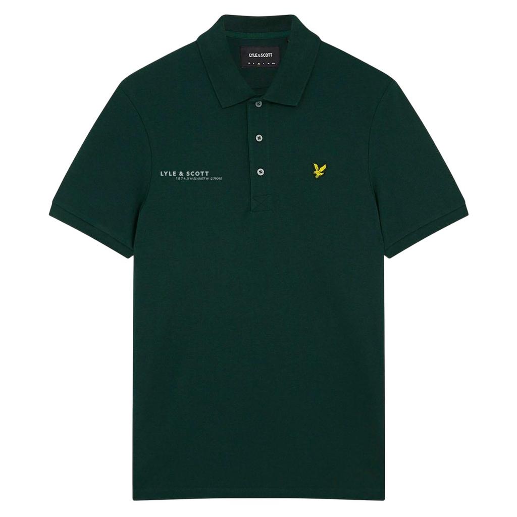 Lyle & Scott Mens Coordinates Polo Shirt