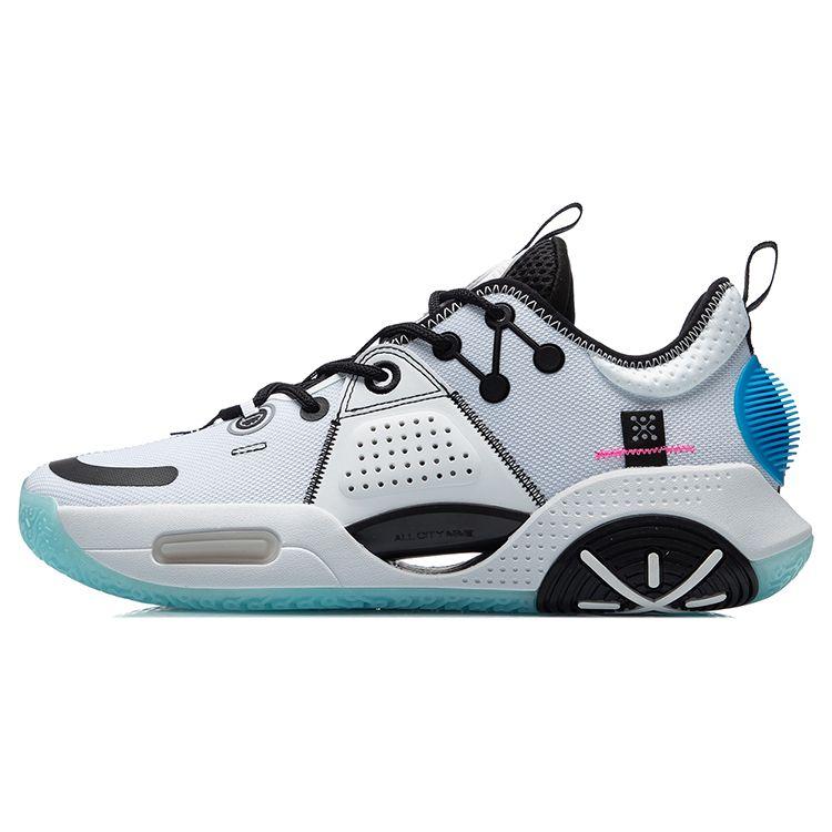 Li-Ning Мужские кроссовки Wade All City 9 No Sleep белые черные ABAR005-5