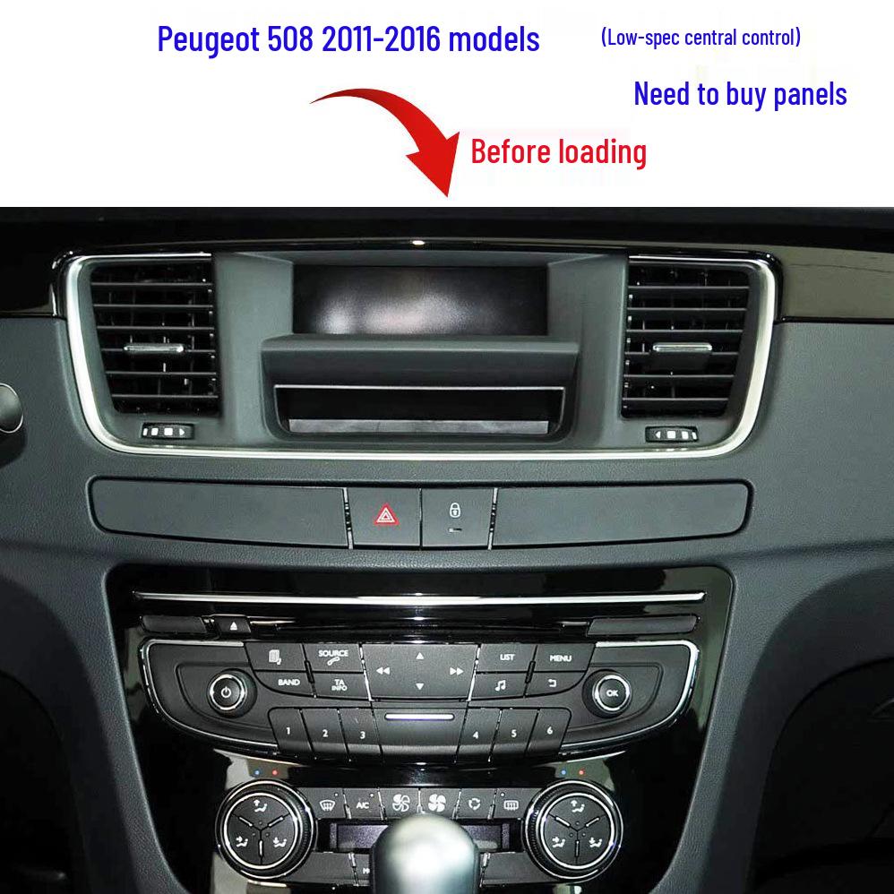 Peugeot 508 7-inch Navigation Touch Screen Hardware with Carplay