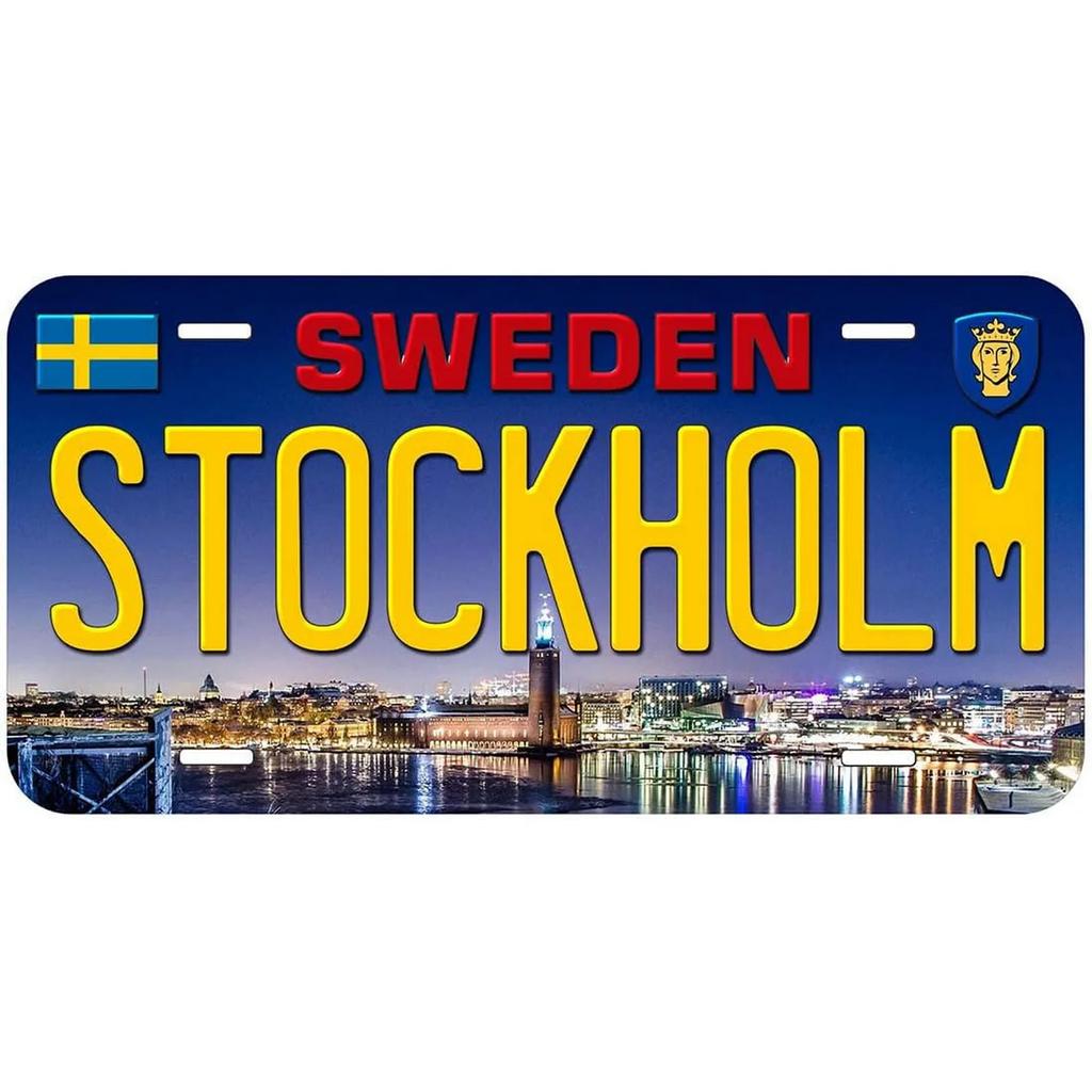 Винтажные номерные знаки для декоративных знаков Винтажные пары Bacelona London Amsterdan Теги Металлический автомобильный знак для передней части автомобиля