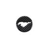 Car Steering Wheel Center Decoration Cover Trim for Ford Mustang 2009 2010 2011 2012 2013 Real Carbon Fiber Interior