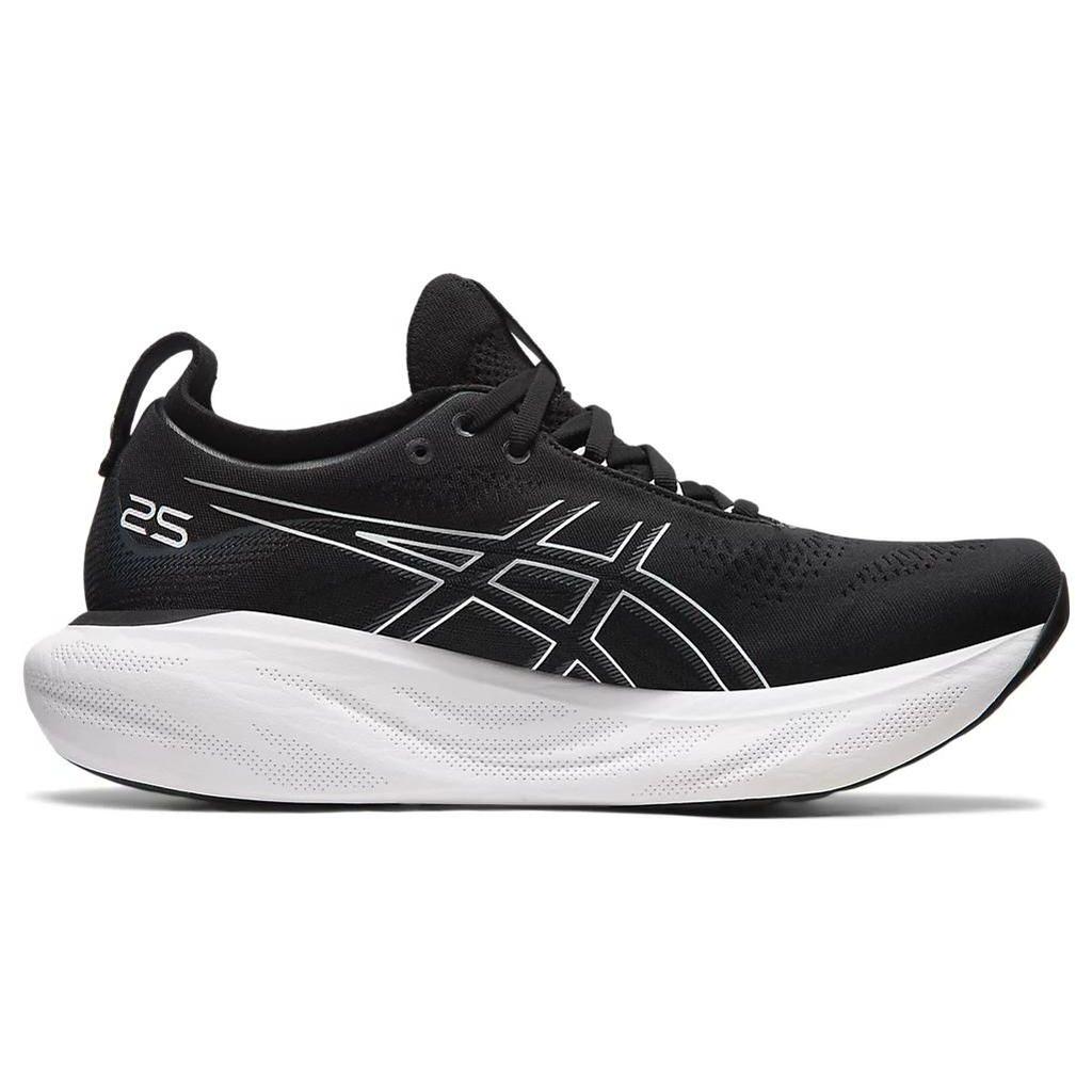 Asics Gel Nimbus 25 Black Pure Silver Men Sneakers 1011B547-001