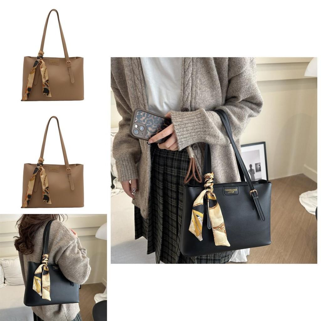 Chic And Elegant Large Capacity Pu Tote Bag For Women Perfect For Daily Commute