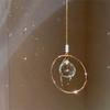 Round Shape Crystal Sun Catcher Crystal Sun Catchers Delicate Crystal Decorative Pendant  Home