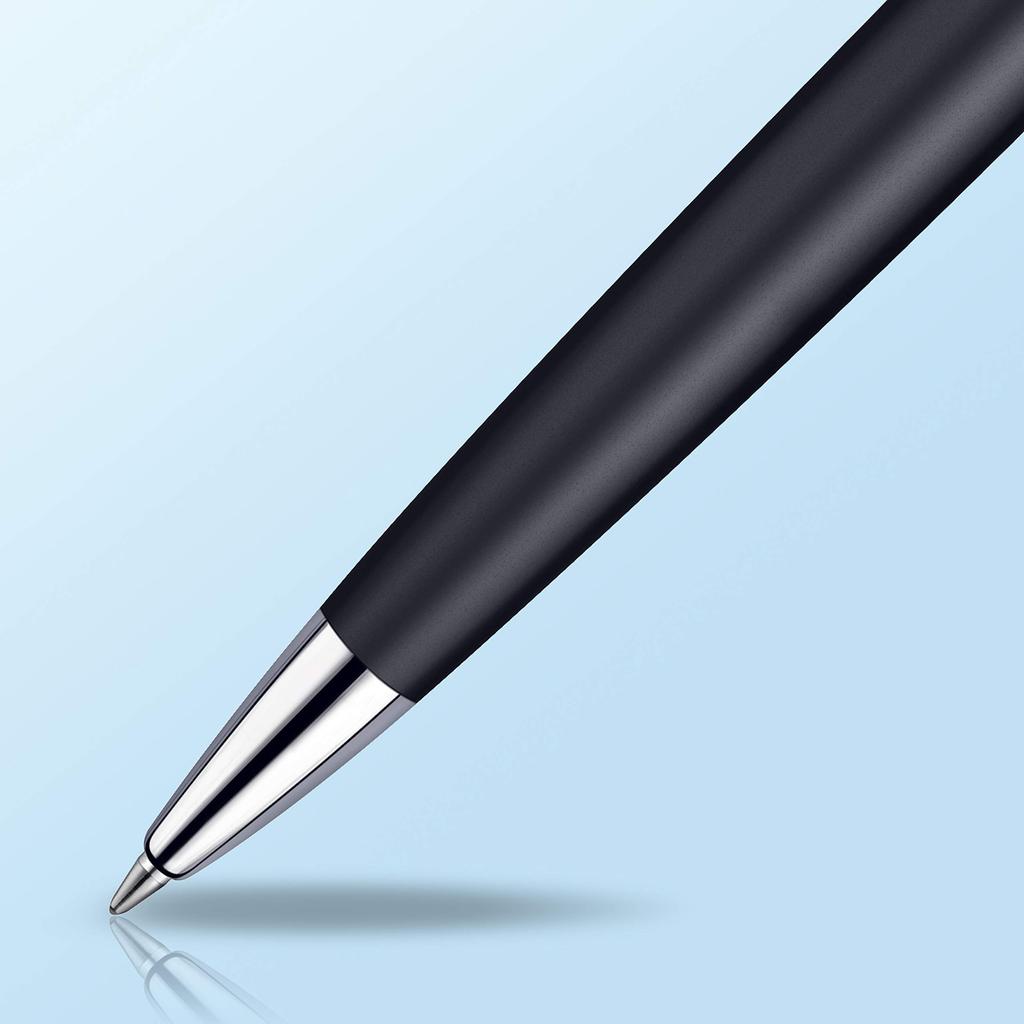 Waterman Waterman Official Metropolitan Ballpoint Pen Luxury Brand Gift Essential Matte Black CT S0920860 Oil-based