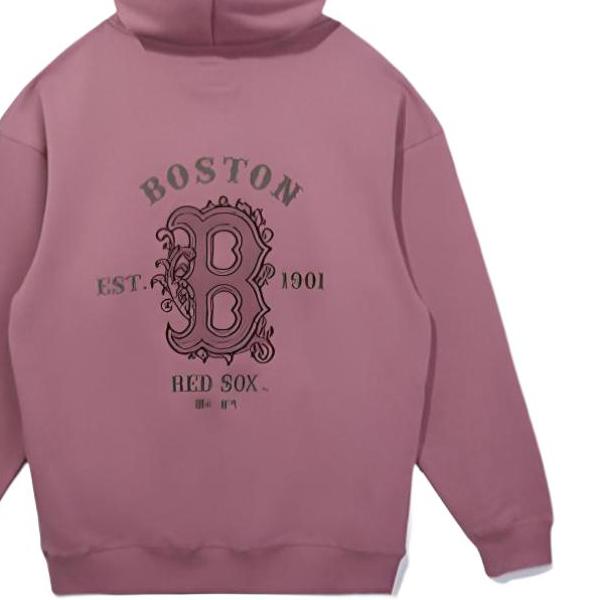 New Era SS25 MLB Бостон Ред Сокс Серия Лиги Плюща Худи-пуловер Свободный Удобный Простой Худи с длинным рукавом Унисекс худи 14529392