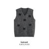 2025 Spring Womens' Sequined V-Neck Fashion Knit Vest