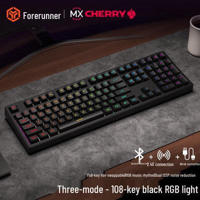 Механическая клавиатура Pioneer Z108 Tri-Mode RGB с бесшумными переключателями Cherry MX Red.