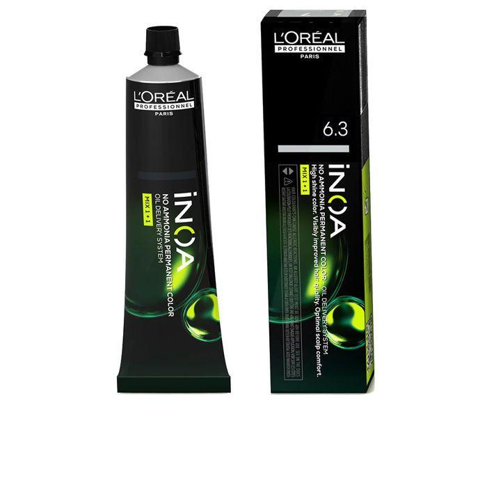 Teintures pour cheveux INOA coloration permanente sans ammoniaque #6.3 60 gr