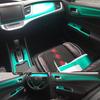 Jade Interior Carbon Fiber Console & Gear Stickers for Car Protection