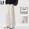 :CHOCOOLATEit Men's Winter Loose Straight Leg Casual Pants