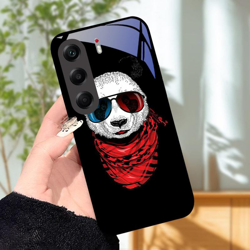 Закаленное Стекло Чехол Для Tecno Camon 40 4G Чехол Задняя Крышка Для Tecno Camon40 CM5 Fundas Полная Защита Жесткий ПК Чехол Для Телефона Бампер