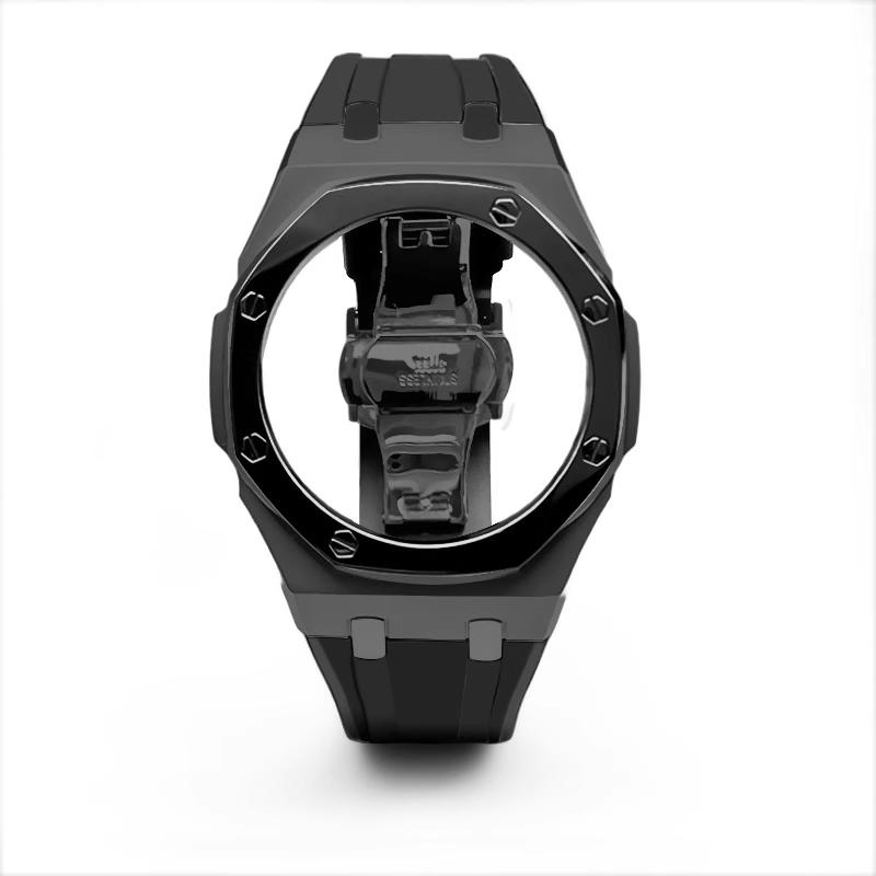 Мод-комплект GA2100 Корпус из нержавеющей стали Ремешок для часов Для Casio G-SHOCK Farm Oak GA-2100 GA-2110 GA-B2100 Металлическая рамка для часов Ремешок для часов