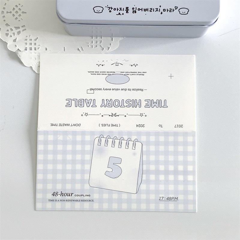 10Pcs 13cm Candy Color Folding Card Head Kawaii Girl Kpop Idol 3-inch Photo Card DIY Packing Bag Decorative Card Top