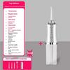 New Oral Irrigator Portable Dental Water Flosser USB Rechargeable Water Jet Floss Tooth Pick 4 Jet Tip 220ml 3 Modes Teeth Clean