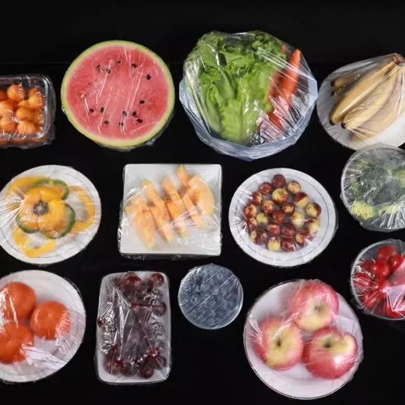 Многоразовые одноразовые крышки для пищевых продуктов, пластиковая упаковка, прочные эластичные крышки для пищевых продуктов для мисок, эластичные крышки для тарелок для кухонной сумки для хранения еды