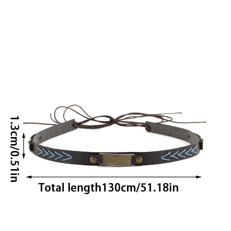 Men Women Hat Belts Braid Hat Bands Adjustable Cowboy Hat Accessories Classic Cowboy Hat Bands