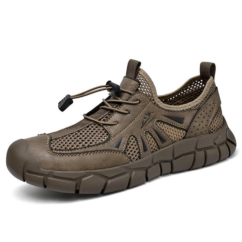 Shoes851 Outdoor splicing fly-woven mesh shoes 38-46 Casual hollow and breathable