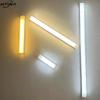 AITHEA USB Rechargeable Motion Sensor LED Bar Light Induction Night Light Portable Long Strip Cabinet Lamp for Kitchen Bedside