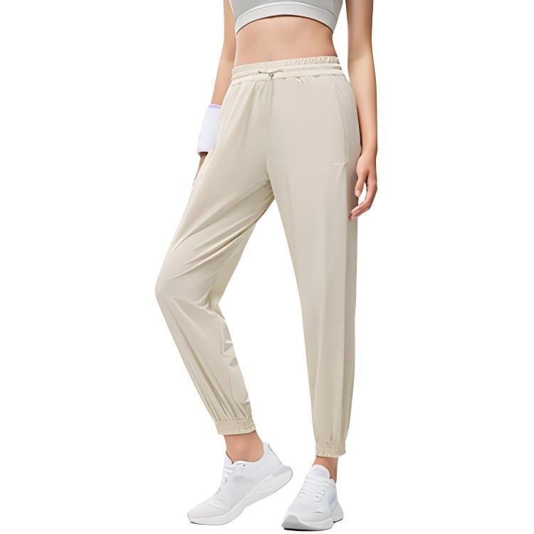 Женские трикотажные спортивные штаны Li Ning Fitness Series AYKT500-1