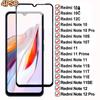 Закаленное стекло 10D для Xiaomi Redmi 12C 10A 10C 11 Prime Защитная пленка для экрана Note 10 12 10T 10S 11T 11S 11R 11SE 11E Pro