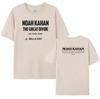 Noah Kahan The T Shirt Double Sided Print Unisex Cotton Short Sleeve Tee Fans  Streetwear Tops Y2K