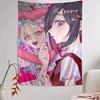 Anime Style Kawaii Girls Wall Tapestry Unique Dorm Room Decor Wall Hanging Banners Aesthetic Home Decoration Accessory Poster