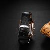 Square Leather Strap Waterproof Roman Analog Antique Simple Stylish Popular Square Watch Accessories Christmas Present Men's Watch Men's - Father's