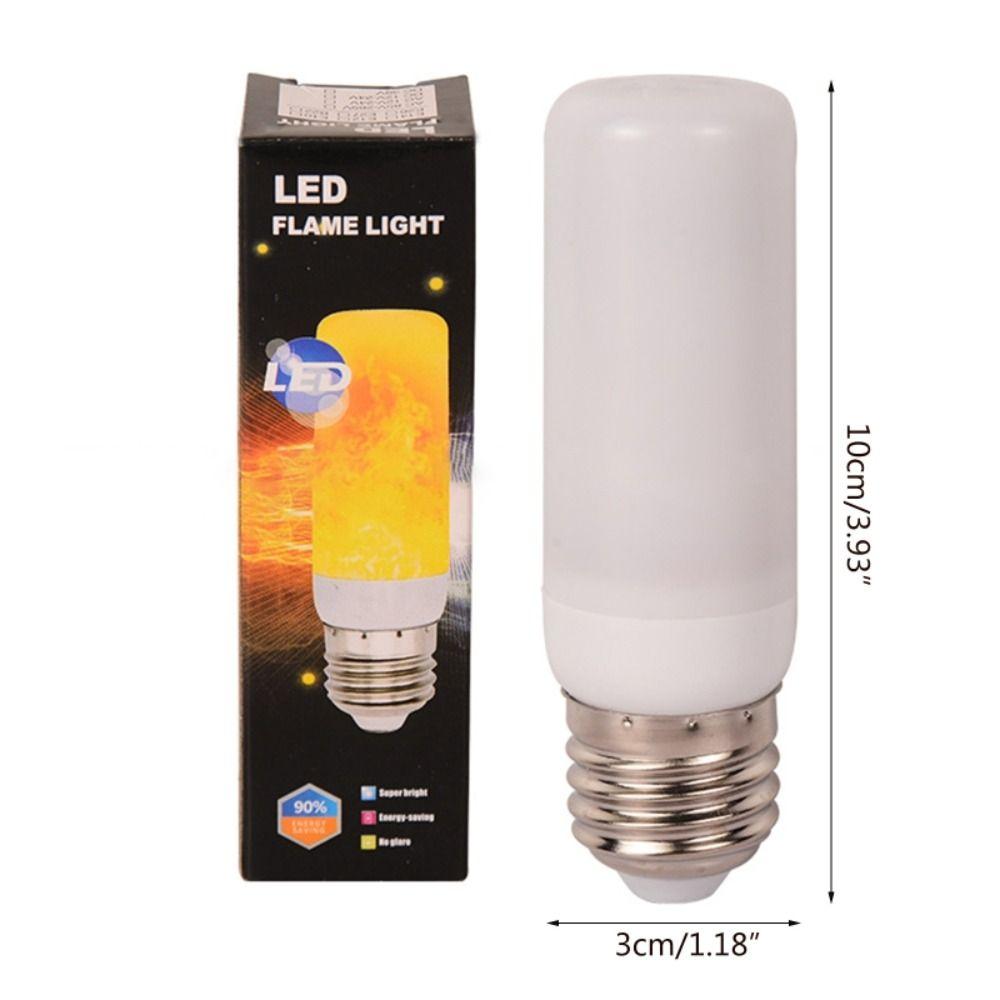 Waterproof LED Flicker Flame Light Bulb E27 Simulated Burning Lamp Dynamic Flame Bulb Easter