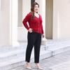 Plus Size Women's Autumn Casual New Thin Loose Feet Pants
