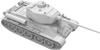 Flyhawk Scale Medium Factory Autumn Plastic Model FLYFH3023 1/72 T-34/85 Tank, 183, 1944, Kit,