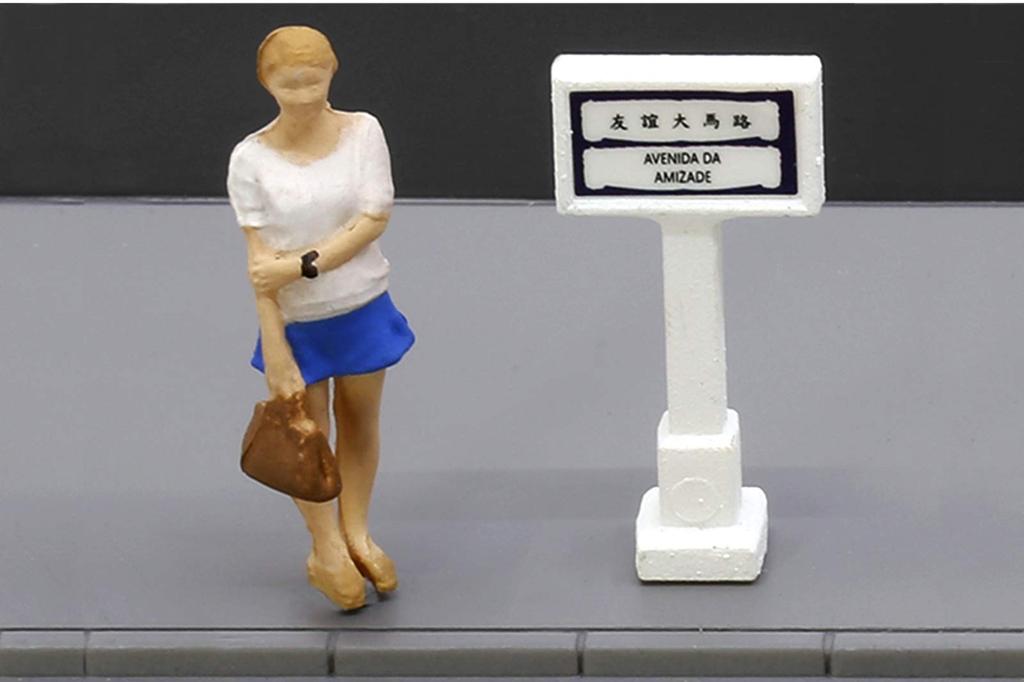 Коллекция диорам Tiny City S1 Macau Road Kit