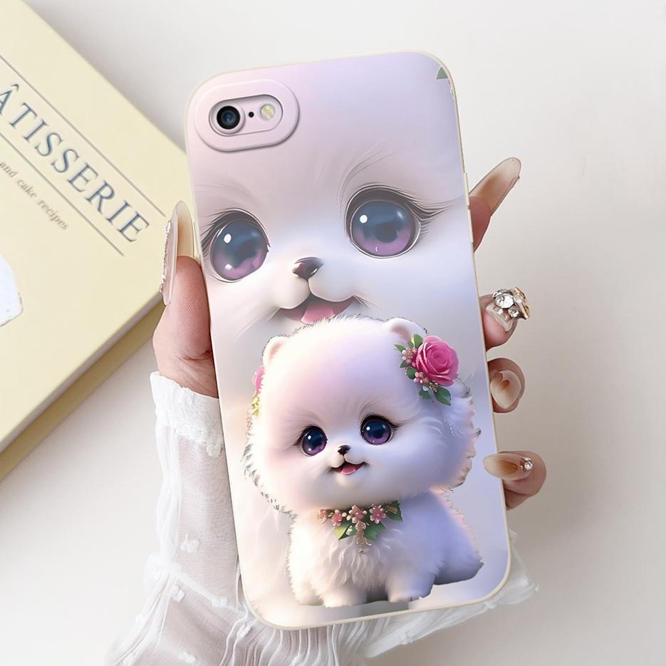 For Apple iPhone 6 6S Plus Case Fashion Candy Painted Cover Shockproof Phone Case For iPhone 6S Plus iPhone6 S Soft Fundas Coque